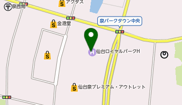 フラワープロデュース 仙台ロイヤルパークホテル店の地図画像