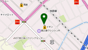 ブルーベリーバンク イオン県央店の地図画像