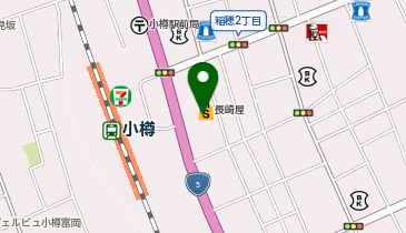 FLOWER COURT Slope(フラワー コート スロープ) 小樽店の地図画像