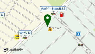 フラワーショップいしざか 桂木店の地図画像