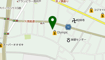 OSCゴルフワールド 高井戸店の地図画像