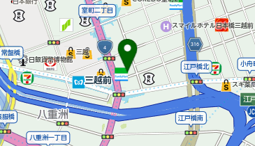 モーハウス 日本橋ショップの地図画像