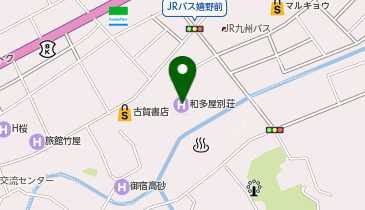 山輝園 和多屋別荘 肥前路の地図画像