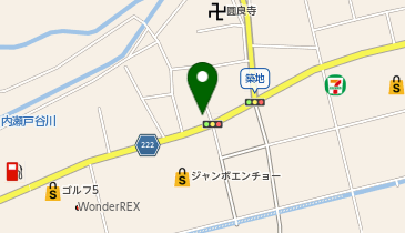 ゴルフラボ グレインの地図画像