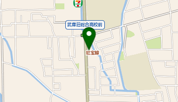 ファインズゴルフショップの地図画像