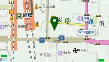 株式会社ニコル 中合福島店の地図画像