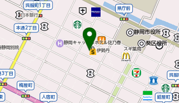 VALENZA(バレンツァ) 静岡伊勢丹の地図画像