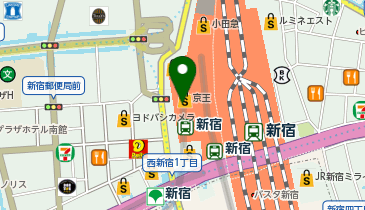VALENZA(バレンツァ) 京王百貨店 新宿店の地図画像