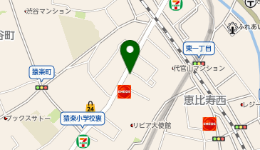 今治浴巾 代官山店の地図画像