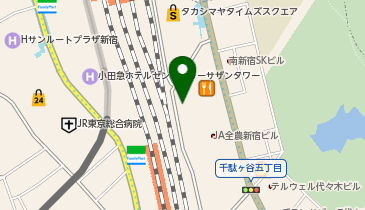 白銀本舗 高島屋 新宿店の地図画像