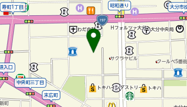 ボン・フルール カガシヤの地図画像