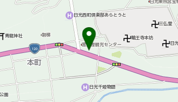 フジドライ 東照宮前店の地図画像