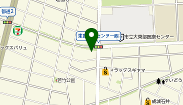 ワインショップデュークの地図画像