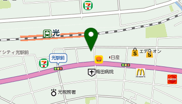 カレーしか勝たん 光店の地図画像