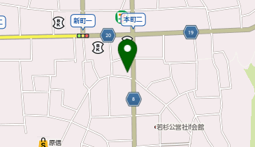 鶏笑 見附店の地図画像