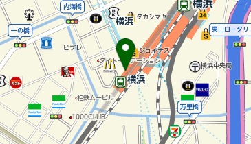 サルート バイ ワコール ジョイナス横浜店の地図画像