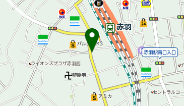 エステティックTBC 赤羽店の地図画像