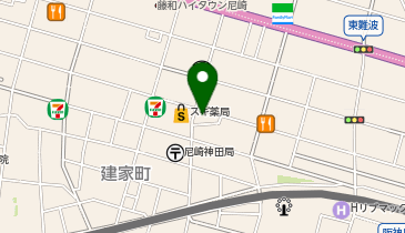 淡路島バーガー 阪神尼崎店の地図画像