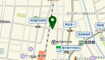 とんかつ 黒田の地図画像