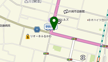 久遠チョコレート 宮城古川店の地図画像