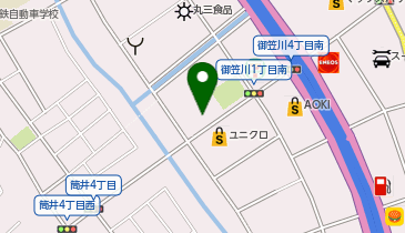 焼肉はるよしの地図画像