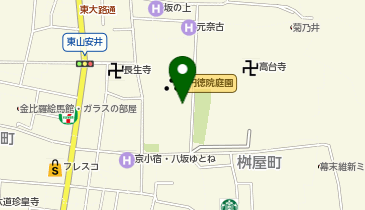 昇苑くみひも 高台寺ショップの地図画像