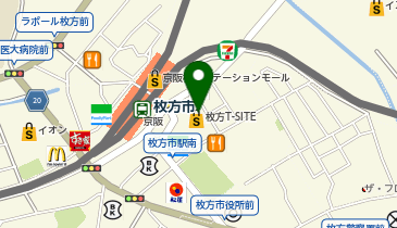 vote for by sisam FAIR TRADE(ボート フォー バイ シサム フェアー トレード) 大阪・枚方T-SITE店の地図画像