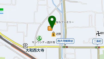 株式会社フジ医療器 近鉄百貨店奈良店の地図画像
