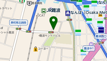ジュネルショップ大阪 ル グランの地図画像