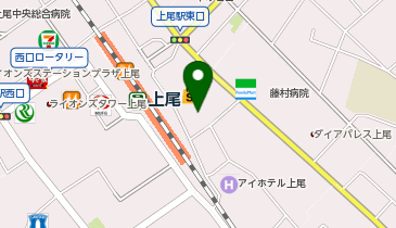 POWDER PALETTE(パウダー パレット) まるひろ 上尾店の地図画像