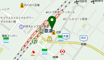 POWDER PALETTE(パウダー パレット) 近鉄百貨店草津店の地図画像