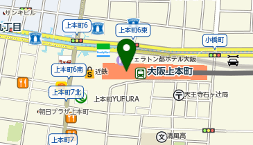 POWDER PALETTE(パウダー パレット) 近鉄百貨店上本町店の地図画像