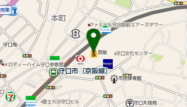 POWDER PALETTE(パウダー パレット) 京阪百貨店守口店の地図画像