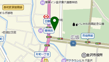 POWDER PALETTE(パウダー パレット) 香林坊大和の地図画像