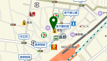 POWDER PALETTE(パウダー パレット) ながの東急百貨店の地図画像