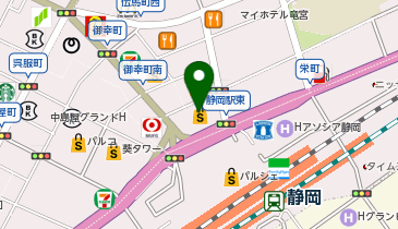 POWDER PALETTE(パウダー パレット) 松坂屋 静岡店の地図画像