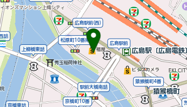 POWDER PALETTE(パウダー パレット) 福屋 広島駅前店の地図画像
