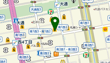 ケサランパサラン 丸井今井札幌本店の地図画像