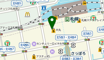 山善 大丸札幌店の地図画像