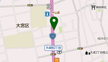 ワミレスフェイスエステルーム ルイール大宮店の地図画像