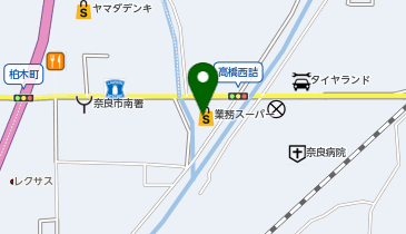 株式会社やまぐち 大安寺店の地図画像