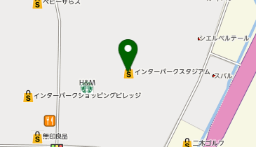 レゼール・ファム IPSスタジアム店の地図画像