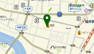 有限会社エムケー 西武 福井店の地図画像