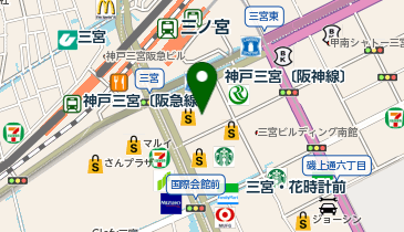有限会社エムケー 神戸 阪急の地図画像