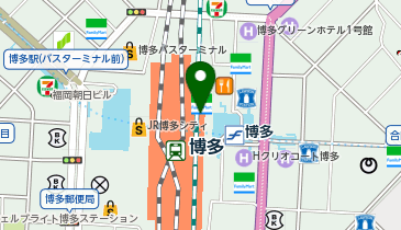 有限会社エムケー 博多阪急の地図画像
