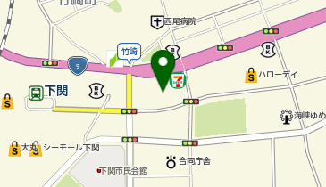株式会社日高食品 大丸下関店の地図画像