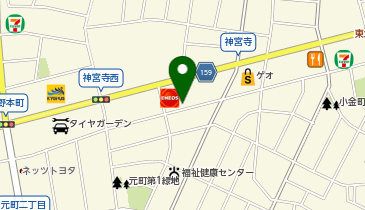 宝板金塗装の地図画像