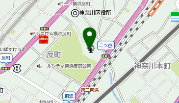 小杉スケート横浜店の地図画像