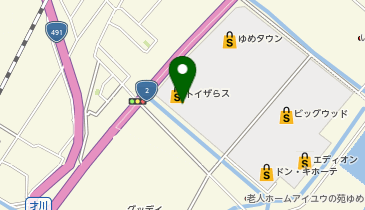 日繊産業株式会社 ゆめタウン長府店の地図画像