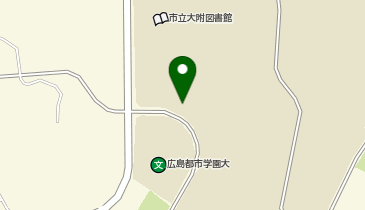 有限会社ピカソ画房 広島市立大学売店の地図画像